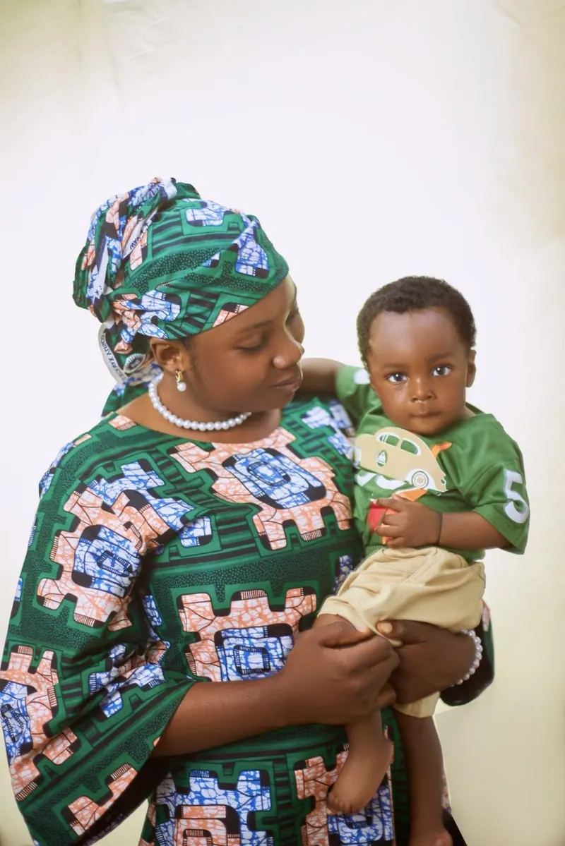 A Ugandan mother and child, healthy everyday family living